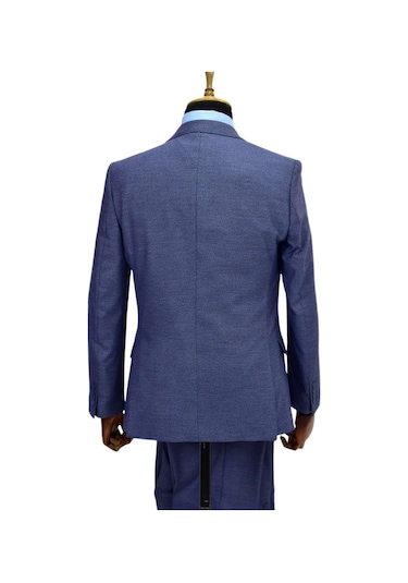 Erkek Takım Elbise Silim Fit Çift Yırtmaçlı 6 Drop 774 001