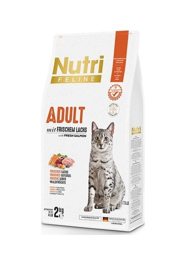 Nutri Adult Salmon Somonlu Yetişkin Kedi Maması 2 KG
