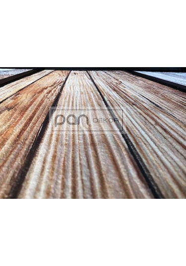 5 Adet(2,5M2)Ahşap Desenli 3D Strafor Köpük Duvar Paneli (Wd-715)