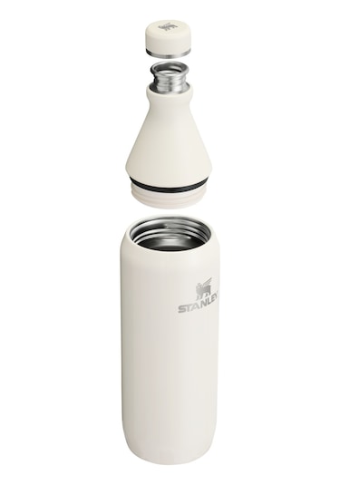 Stanley The All Day Slim Soğuk Su Şişesi 0,60 Lt - Cream Krem