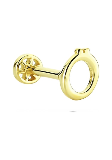 Glorria Altın Ö Harfi Tragus Piercing 05976257