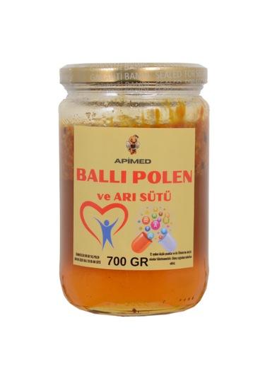 Apimed Ballı Polen ve Arı Sütü 700 G