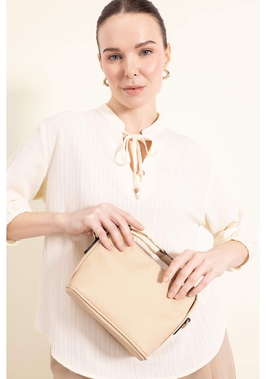 DeFacto Kadın El Çantası E6977AXNSBG26 Bej