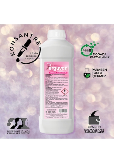 Erguvan Çamaşır Yumuşatıcısı 1 L