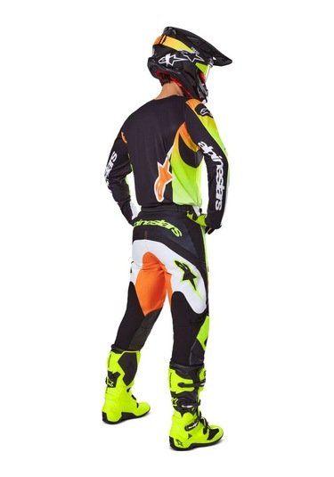Alpinestars Fluid Wurx Kros Motosiklet Pantolonu Sarı Siyah