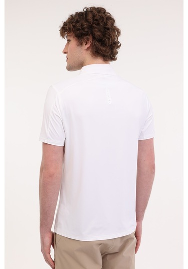 Lumberjack Ml Desce 12ns297 5fx Beyaz Erkek Kısa Kol T-shirt Beyaz