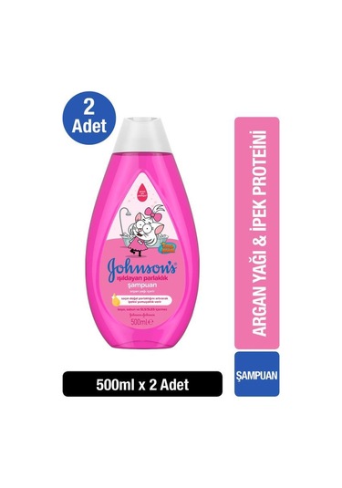 Johnson's Baby Kral Şakir Işıldayan Parlaklık Şampuan 2 x 500 ML
