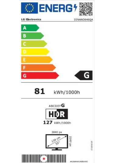 LG 55NANO846QA 55'' Uydu Alıcılı 4K Ultra HD Smart webOS Nanocell TV