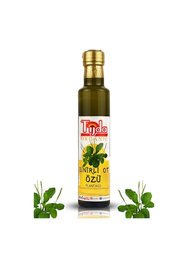 Tijda Sinirli Ot Özü Sinir Otu Plantago Hidrosolü 250 ML