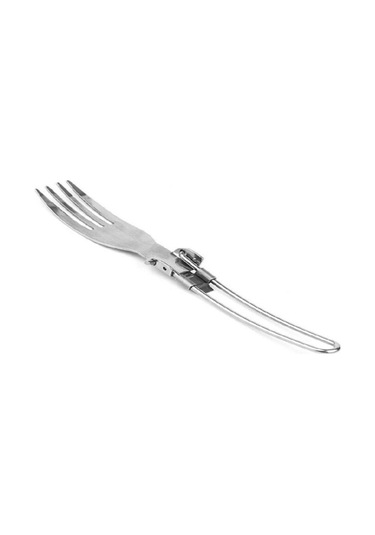 Fosenze Dışarıda Piknik Ve Kamp İçin Çelik Çakmak-çatal-kaçak 3'lü Set, Katlanabilir Taşınabilir Servis Ürünü Çok Renkli