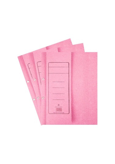 Alemdar Pembe Yarım Kapak Karton Dosya 50 Adet