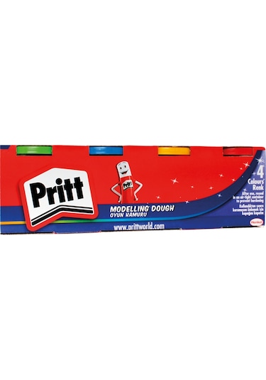 Pritt Oyun Hamuru 4 Renk 4x100 Gr 1831458
