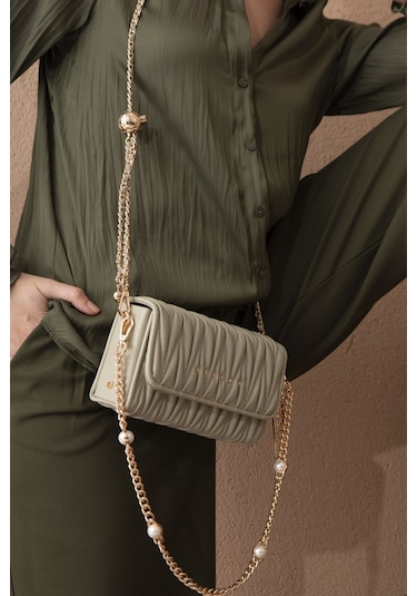 Sisley Kadın Çapraz Çantası Sly 190 Yeşil