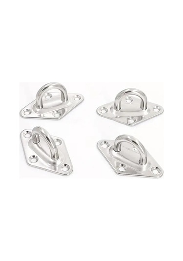 Gateesat 44 Parça Paslanmaz Çelik Gergi Ayar Cıvata Ve Yaylı Kanca Seti 15 Metre Çelik Halat