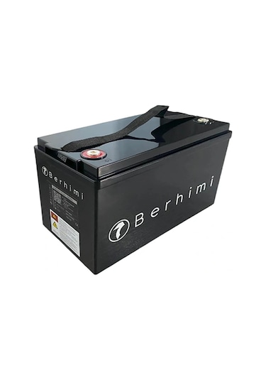 Berhimi 12v 100 Amper Ip67 4000 Dod, Marin/karavan Lifepo4 Lityum Akü
