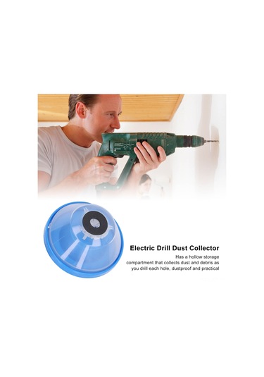 Youmex Elektrik Matkap Toz Toplayıcı Seti - Toz Koruma Aleti, Çeşitli Matkap Uçları İçin Uygulanabilir, Temiz Çalışma Ortamı Sağlar