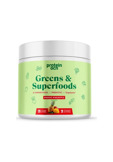 Greens & Superfoods - Mango Pineapple - 120g - 20 Servis