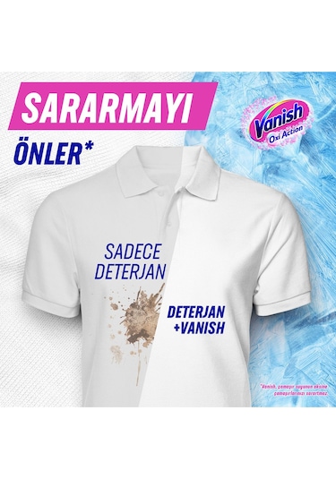 Vanish Sıvı Leke Çıkarıcı Renkliler İçin 2 X1000 Ml+beyazlar İçin 2 X 1000 Ml