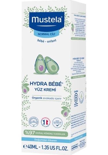 MUSTELA HYDRA BEBE YUZ KREMİ 40ML