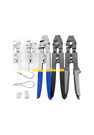 Kosona Deniz Balıkçılığı İçin Alüminyum 8-şekilli Klempsuz, Teli Kesme Ve Presleme Aleti, M1.2 Tek Boyut 270 Adet/kutu