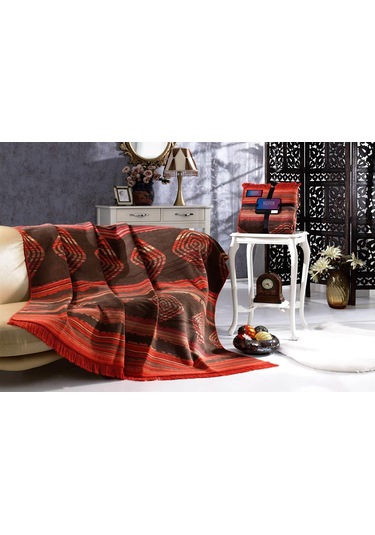 Aksu Silver Collection Çift Kişilik Pamuklu Battaniye Mayori