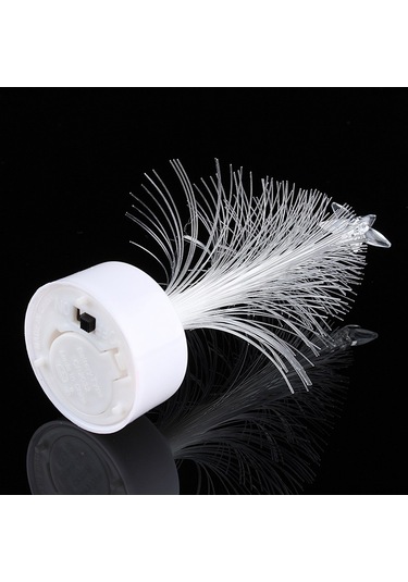 Springsun Renk Değiştiren Işıklı Fiber Noel Ağacı - Dayanıklı Plastik, Ev Ve Dış Mekan Dekorasyonu, Renkli Işık Efekti