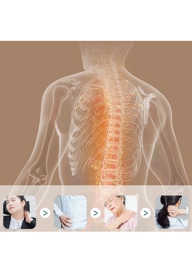 Lichen Boyun Masaj Aleti, Titreşimli Omuz Ve Boyun Masaj Aleti Beyaz