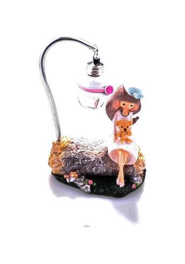 Buffer Kaya Üzerine Oturan Kız Biblo