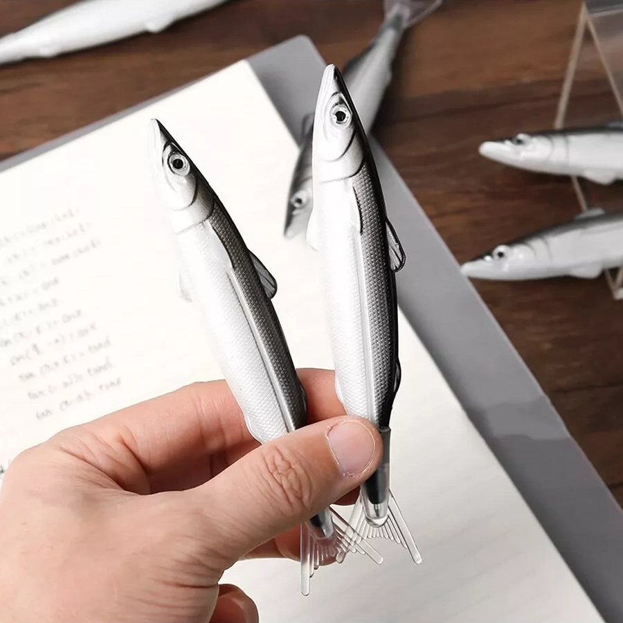 Deus Lıght Balık Kalem Seti 2 Adet 172664519 Gri