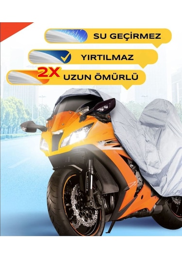 Ktm 950 Adventure Arka Çanta Uyumlu Motorsiklet Brandası, Motor Örtüsü Mba90002