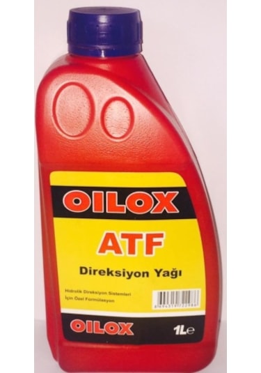 Oilox Atf Hidrolik Kırmızı Direksiyon Yağı 900 ML