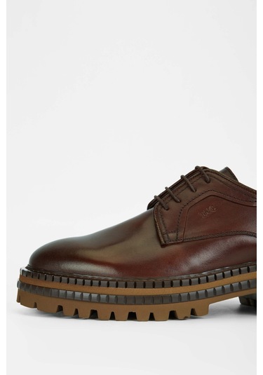 Tamer Tanca Erkek Hakiki Deri Kahverengi Casual Ayakkabı 537 3253 Erk Ayk Sk23/24 Kahve Kahverengi