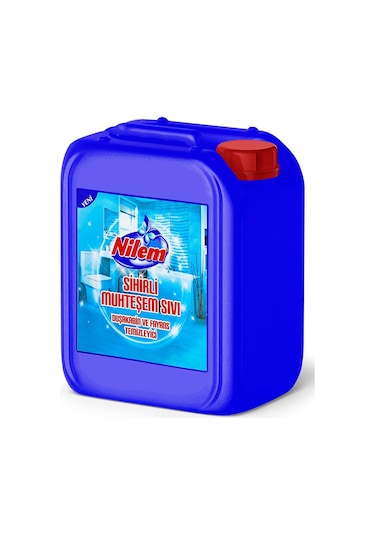 Nilem Sihirli Muhteşem Sıvı Duşakabin ve Fayans Temizleyici 5 L