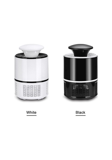 Symbee Ev İçin Beyaz Usb Led Uv Işıkli Sessiz Elektronik Mus Musu Tutucu Fanlı Öldürücü Aleti