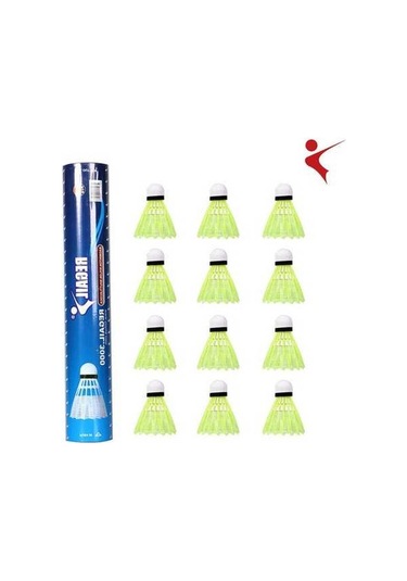 Flybuy Ve Tüylü Topu Stabil Sporları Seti Regaıl Plastik Mekan İçin İç/dış Dayanıklı Badminton 12'li - Up
