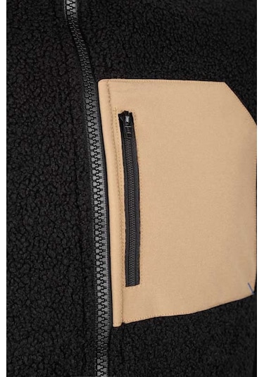 Vav Wear Outdoor Erkek Polar Üst Woly01 Siyah