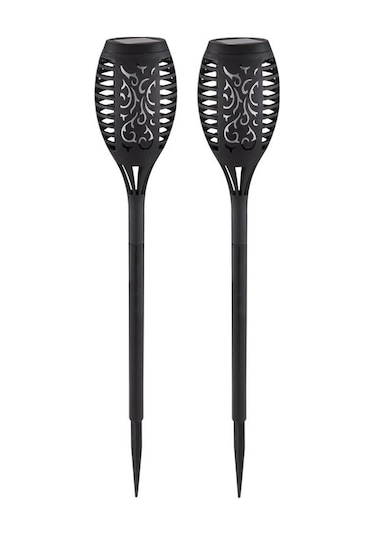 POWERMASTER PM-15940 12 LEDLİ IP65 ALEVLİ SOLAR BAHÇE AYDINLATMA