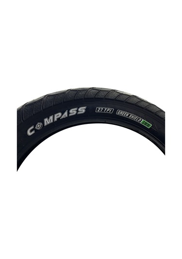 Compass 20x4.0 3mm Zırhlı Bike Bisiklet Dış Lastik Siyah
