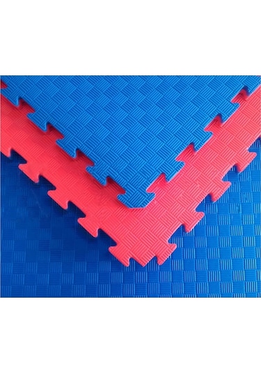 Tatami Minderi Mavi-kırmızı 100 100 26mm/ithal Kırmızı