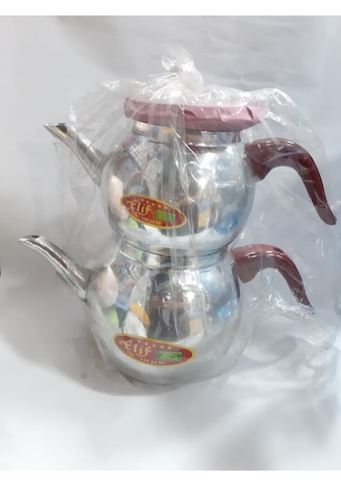 Elif Alüminyum Tombik Çaydanlık Orta Boy Çelik