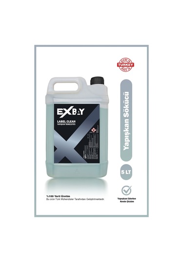 Exbay Label Clean Yapışkan Sökücü 5 Lt