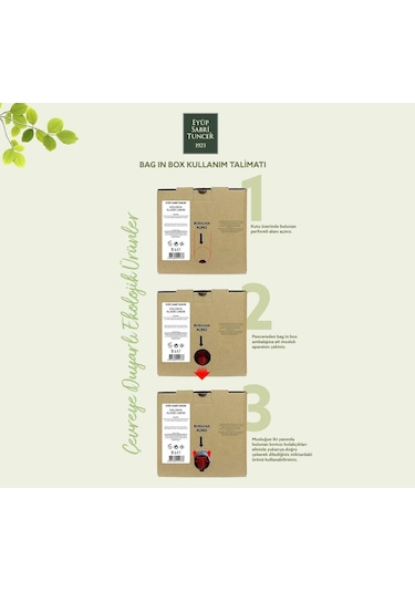 Eyüp Sabri Tuncer 80 Derece Klasik Limon Kolonyası Bag in Box 5 L