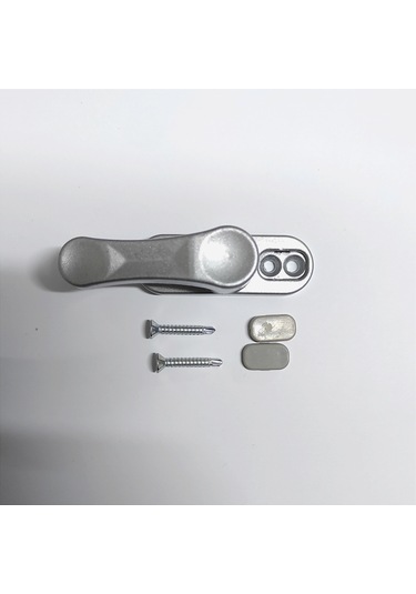 Pvc Pencere Metal Çekmeli Çocuk Emniyet Güvenlik Kilidi Gri