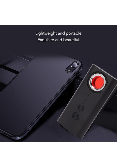 Qingmipy Kamera, Gps Ve Dinleme Cihazı Tespit Edici - 6 Seviye Hassasiyetli, Taşınabilir, Led Işıklandırmalı, 1mhz-6.5ghz Aralığında Doğru Tespit