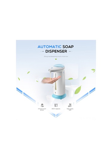 Geeroyoo Otomatik Sensörlü El Sabunluk - 400ml Hijyenik Dokunmatiksiz Banyo & Mutfak Sabun Dispanseri Diğer