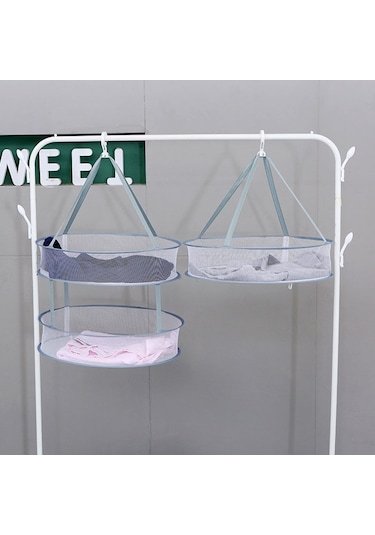 Sones Katlanabilir Kurutmalık Çamaşır Filesi Askılı Kazak Kurutma Askısı, Özellikler: 61 X 76 Cm 1 Katman Diğer