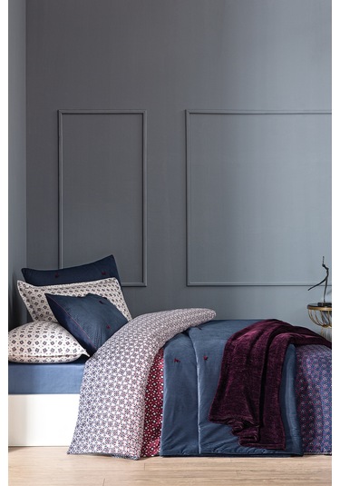 Puffy Luisa Çift Kişilik Eternal Çeyiz Seti - Lacivert