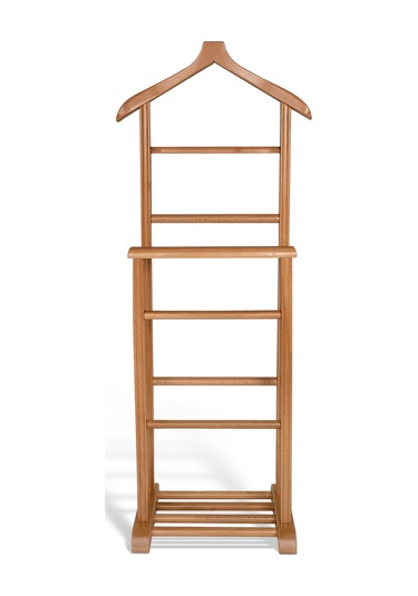 İkili Dilsiz Uşak Açık Kahverengi Masif Ahşap Palto Ceket Cüppe Diğer