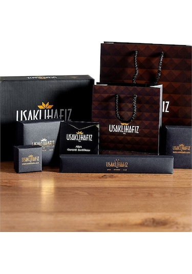 Örme Çelik Kelepçe Ve 14 Ayar Altın Erkek Bilekliği N11.7068 Sarı Altın