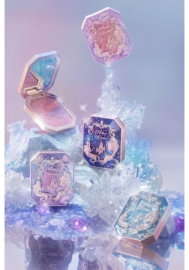Flower Knows Moonlight Mermaid Degrade Kabartmalı Allık Paleti Allıklar 02 Moonlight Dawn